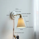 Helnys Ceramic LED Wall Light with Copper Arm for Modern Home Décor