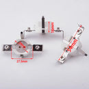 Helnys Ceramic Bulb Holder for GU5.3/G4/MR16 Base Lamp Socket - Pack of 10