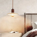 Helnys Wood Stone LED Pendant Light Scandinavian Hanging Lamp Fixture