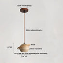 Helnys Natural Yellow Cave Stone LED Pendant Lights for Home Decor