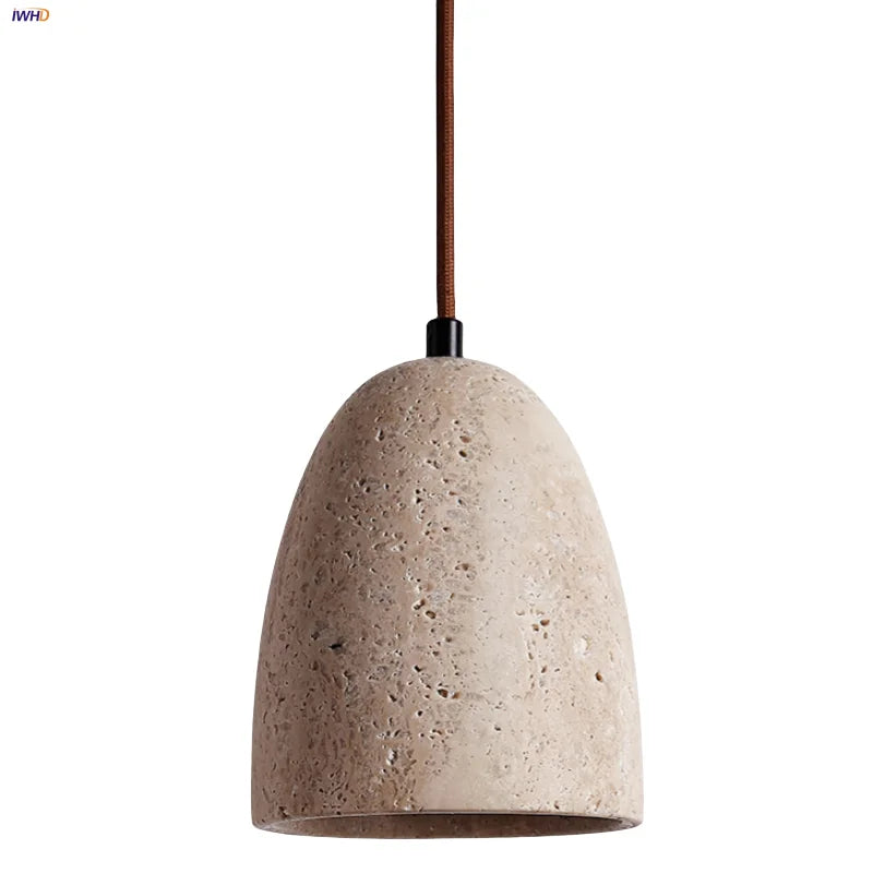 Helnys LED Pendant Lamp Study Living Room Japanese Style Hanging Lights