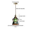 Helnys Glass Round Pendant Lampshade Chandelier in White for Bedroom, Dining, and Living Room