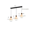 Helnys Walnut Ceramic LED Pendant Lights - Modern Nordic Style for Home & Commercial Lighting