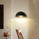 Helnys Black Stone LED Wall Sconce Japan Style Stair Light Fixtures