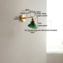 Helnys LED Wall Sconce Clear Glass Luxury Stair Light Wandlamp