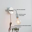 Helnys LED Wall Lamp for Bedroom Art Lighting Modern Nordic Bathroom Stair Light