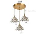 Helnys Nordic Copper Glass Hanging Pendant Light for Modern Living Spaces