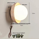 Helnys LED Wall Lamp Pull Chain Modern Bathroom Mirror Light