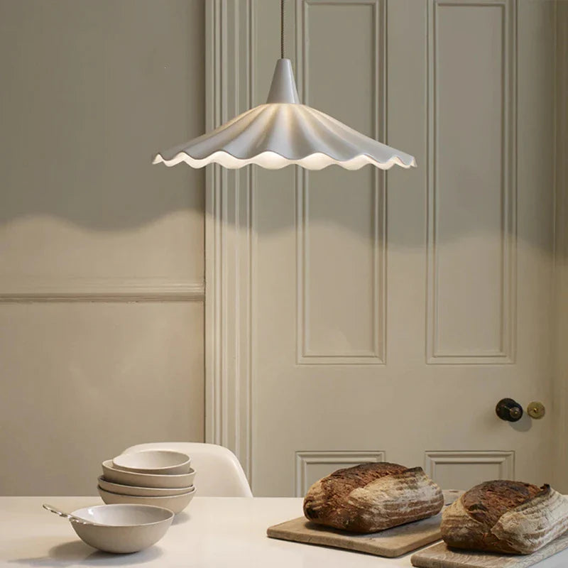 Helnys 30cm Ceramic LED Pendant Lights - Nordic Style Modern Hanging Lamp