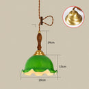 Helnys Nordic Glass LED Pendant Lamp for Coffee Bedroom Living Room