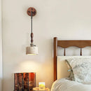 Nordic Copper LED Wall Light by Helnys - Modern Design with Pull Chain Switch