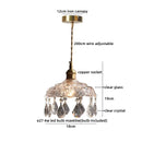 Helnys Modern Nordic Clear Glass LED Pendant Lights Kitchen Island Coffee Decor