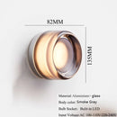 Helnys Glass LED Wall Light - Modern Waterproof Sconce for Bedroom, Living Room & Bathroom