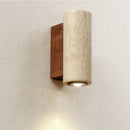 Helnys LED Wall Light Yellow Travertine Stone Living Room Decor Stair Lamp