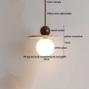 Helnys Yellow Travertine LED Pendant Lights - Nordic Modern Handing Lamp for Home