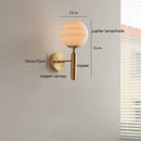 Helnys Moon Jupiter Copper Wall Lamp - Modern Nordic Home Decor