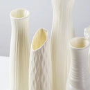 Helnys Nordic Plastic Vase Flower Pot Modern Home Decor Ornaments