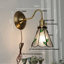 Helnys Cube LED Wall Sconce Copper Glass E27 Vanity Light