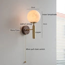 Helnys Moon Jupiter Copper Wall Lamp - Modern Nordic Home Decor