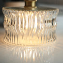 Helnys Nordic Glass LED Pendant Light for Dining Room and Bedside