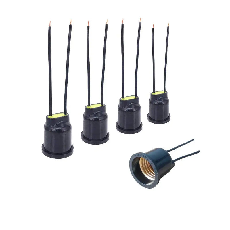 Helnys E27 Waterproof Lamp Holder Socket - Pack of 50