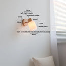 Helnys Nordic LED Wall Sconce Up Down Rotate Ceramic Indoor Light