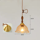 Helnys Nordic Glass LED Pendant Lamp for Coffee Bedroom Living Room