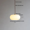 Helnys Glass LED Pendant Lamp - Modern Nordic Dining Room Light Fixture