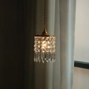 Helnys Crystal Brass LED Pendant Lamp - Nordic Modern Style