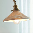 Helnys LED Swing Arm Wall Lamps Nordic Modern Ceramic Stair Light