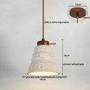 Helnys Cement LED Pendant Lamp, Adjustable Nordic Modern Hanging Light Fixtures