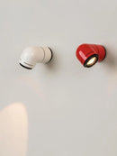 Helnys Red/White Tatu Floor and Water Pipe Table Lamp