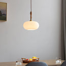 Helnys White Glass LED Pendant Lights - Modern Nordic Hanging Lamp