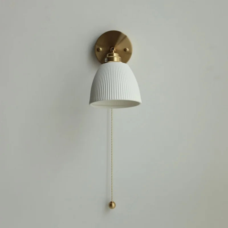Helnys Ceramic LED Wall Lamp Sconce Up Down Rotate Modern Bathroom Mirror Light