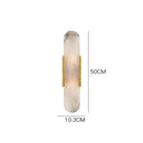 Helnys Nordic LED Wall Lamp Sconce with Marble Lampshade