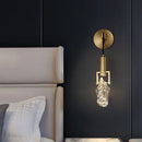 Helnys Crystal LED Wall Lights - Nordic Copper Modern Indoor Decor Wandlamp