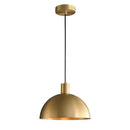 Nordic Modern Helnys LED Copper Pendant Lights 20cm 25cm