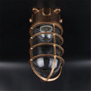 Helnys Clear Glass Jar Waterproof Ceiling Lamp - Outdoor & Bathroom Kitchen Light