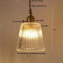 Helnys Glass LED Pendant Lamp Modern Minimalism Hanging Lights