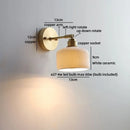 Helnys Ceramic LED Wall Light for Indoor Decor, Stair Lighting, Living Room, Balcony