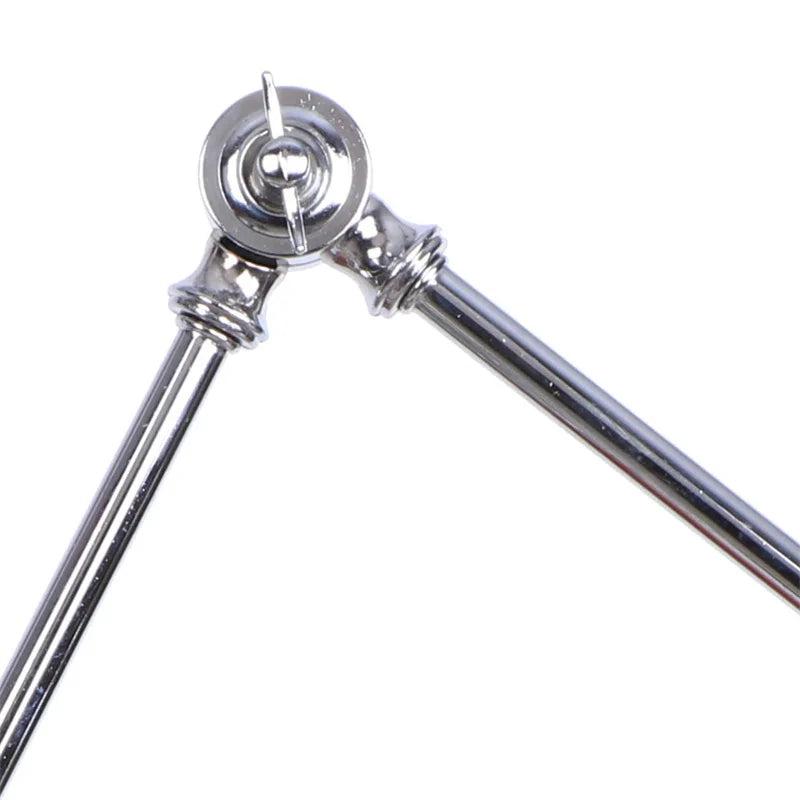 Helnys Retro Loft LED Wall Lights Pull Chain Switch Chrome Clear Glass Vintage Fixture