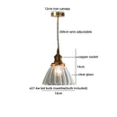 Helnys Amber Glass LED Pendant Chandelier