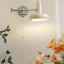 Helnys Rotatable Nordic LED Wall Sconce with Pull Chain Switch for Indoor Spaces
