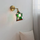 Helnys Glass LED Wall Sconce Switch Living Room Bedroom Kitchen Stair Light