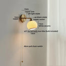 Helnys Ceramic Shade Wall Sconce Art Decor Stair Lighting Fixture Mirror Light