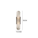 Helnys Nordic LED Wall Lamp Sconce with Marble Lampshade