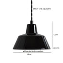 Helnys Ceramic LED Pendant Lights - Modern Nordic Hanging Lamp