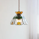 Helnys Glass Shade LED Pendant Light - Japanese Style Luminaire Suspendu