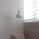 Helnys Glass Shade LED Pendant Lights for Children's Bedroom, Chandelier Restaurant Decor