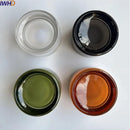 Helnys Round Glass LED Wall Sconce 4 Colors Waterproof Modern Wandlamp